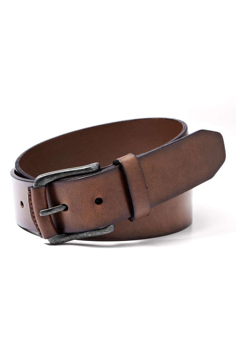 Fossil 'Carson' Leather Belt, Main, color, 