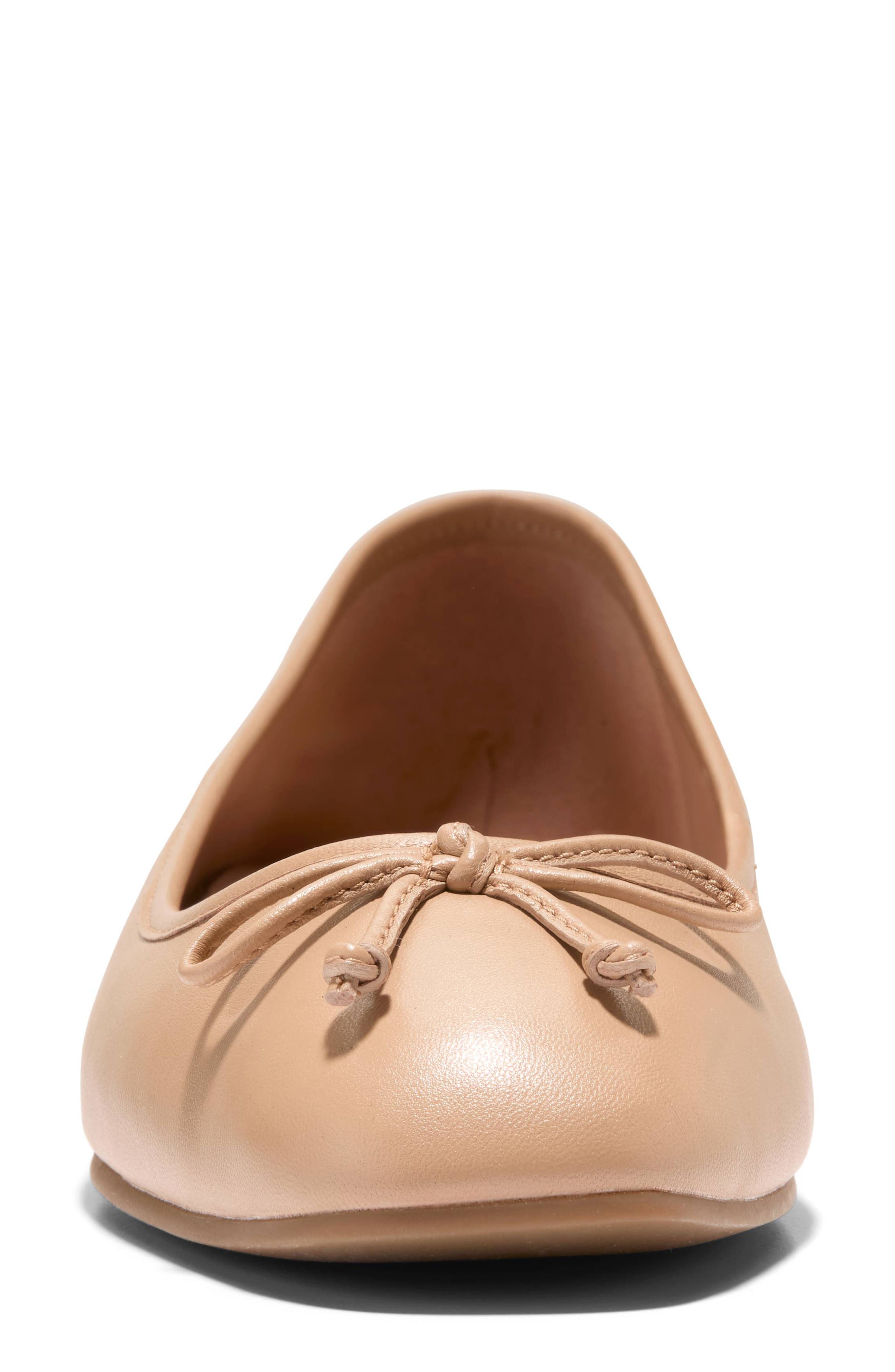 Yara Ballet Flat, Alternate, color, TUSCAN SAND LEATHER