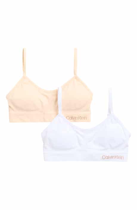 Calvin Klein Seamless Soft Crop Bras - Pack of 2