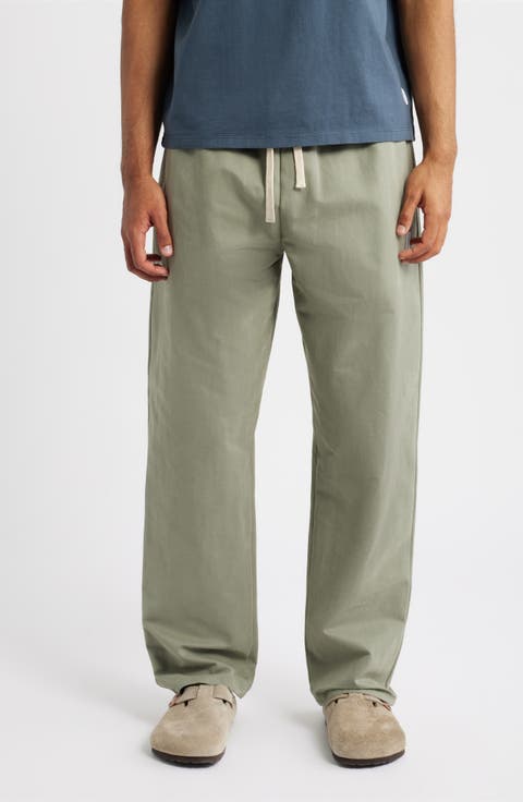 PD Cotton Blend Drawstring Slacker Pants