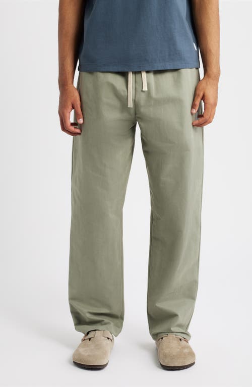 STANDARD ISSUE PD Cotton Blend Drawstring Slacker Pants in Concrete  product
