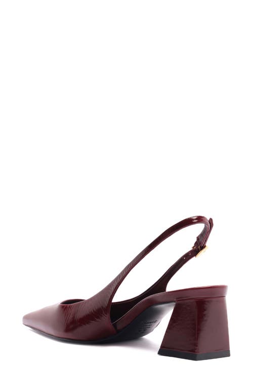 Schutz Rhonda Mid Slingback Pointed Toe Pump