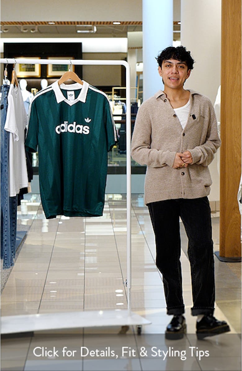 Short Sleeve Stripe Soccer Jersey, sales video thumbnail