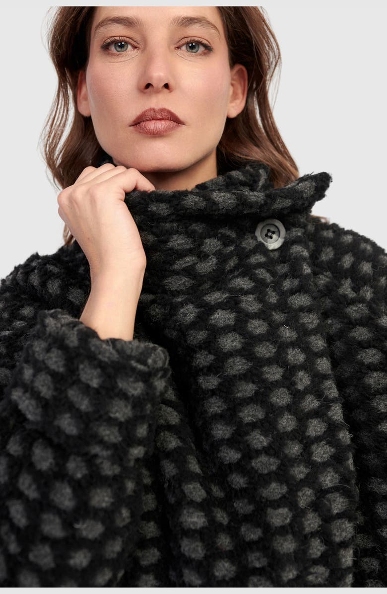 Alembika Vesper Cozy Moto Jacket, Alternate, color, Net