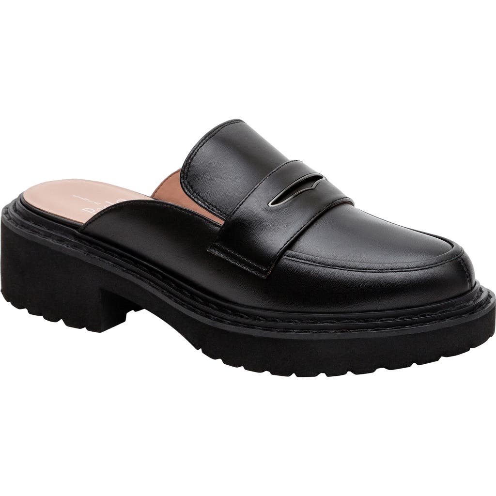 Linea Paolo Elie Platform Loafer In Black