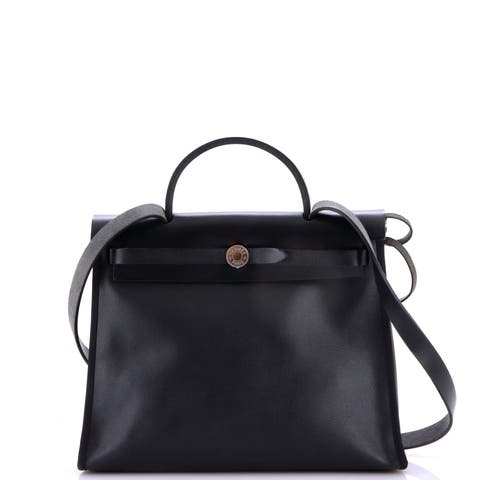 Herbag Zip Berline Vache Canvas and Leather 31
