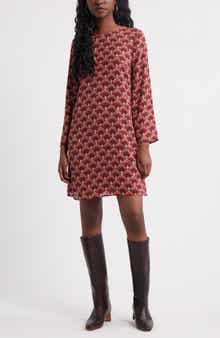 Chelsea28 Geo Print Shift Dress