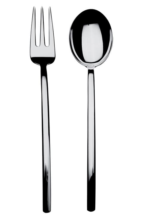 Fork & Spoon Serving Set