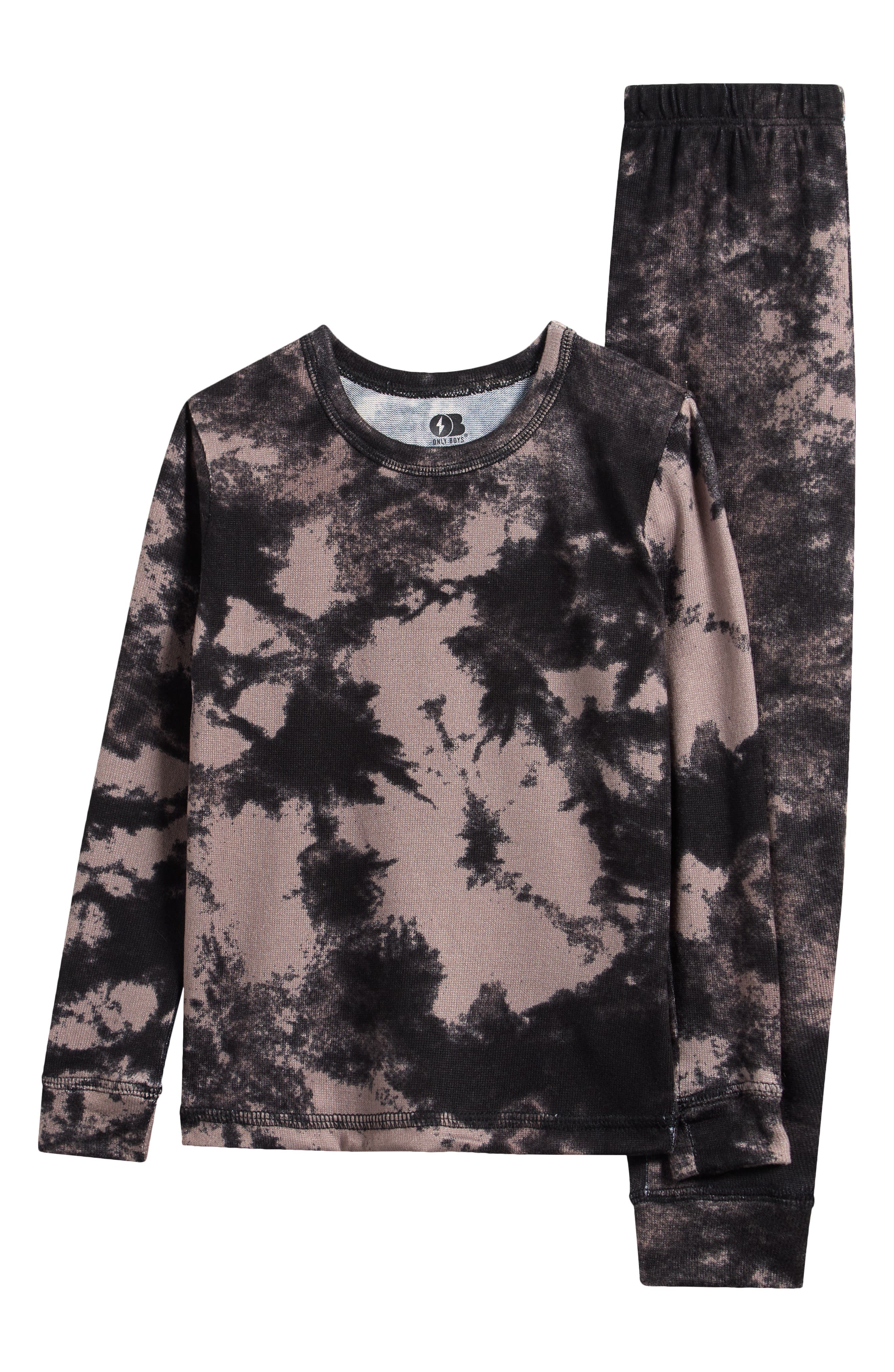 Kids' Camo Print Fitted Pajamas