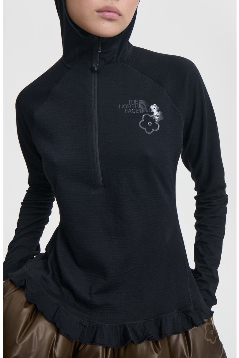 x The North Face DOTKNIT Hooded Baselayer, Main, color, TNF BLACK