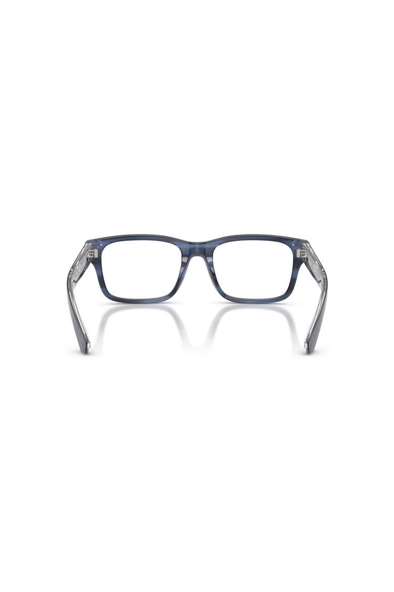 52mm Square optical glasses, Alternate, color, Blue