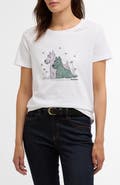 Barbour Clover Cotton Graphic T-Shirt