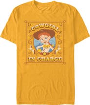 Toy Story 5 Mens Toy Story 5 Cowgirl In Charge T Shirt