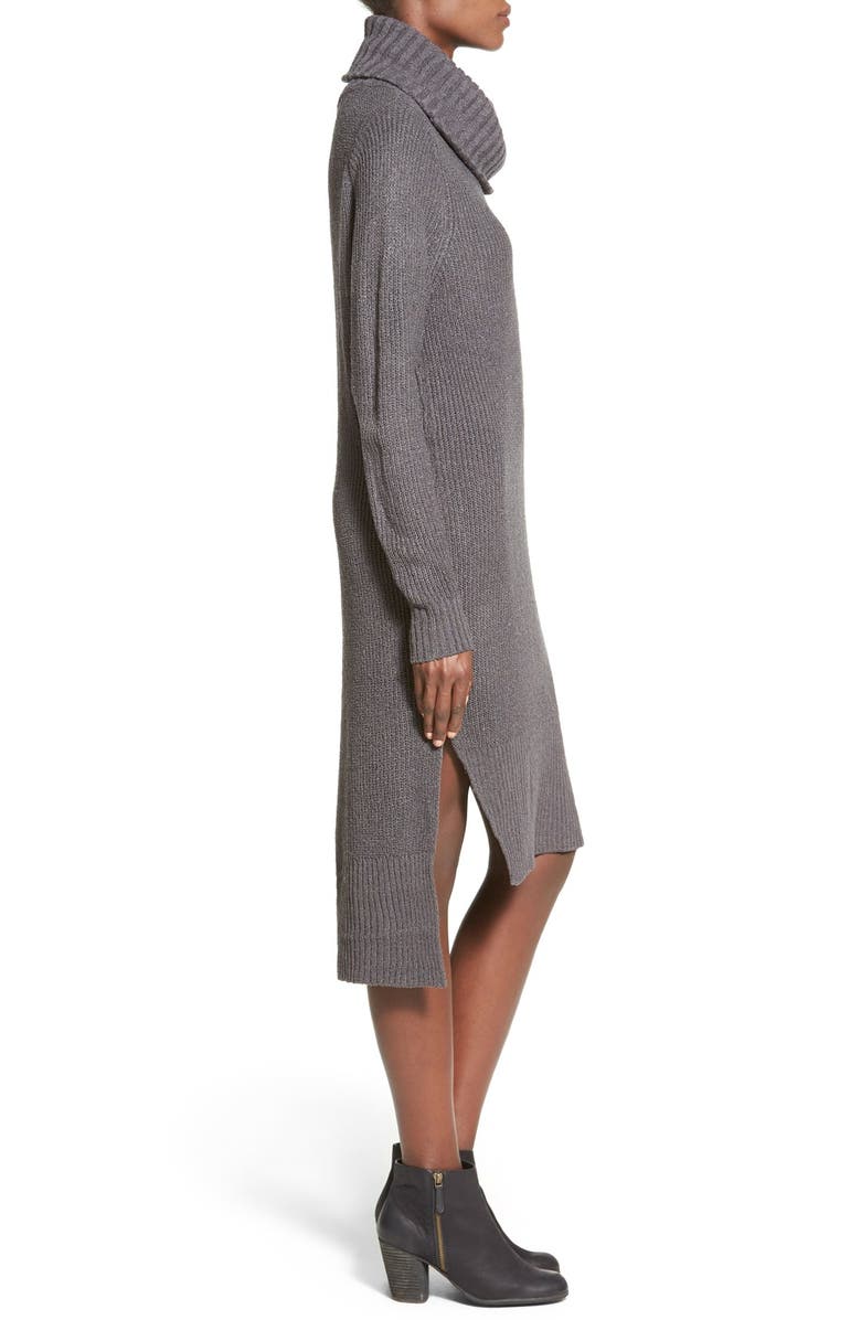 All in Favor Cowl Neck Sweater Dress, Alternate, color, 