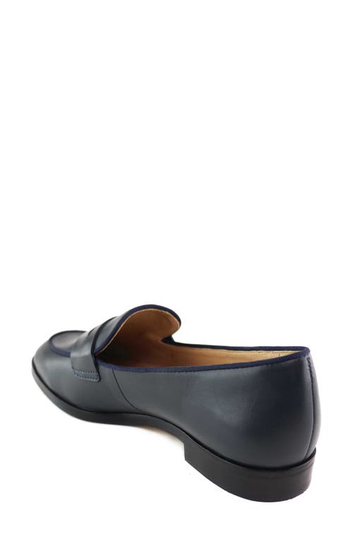 Marc Joseph New York Bryant Park Penny Loafer In Navy