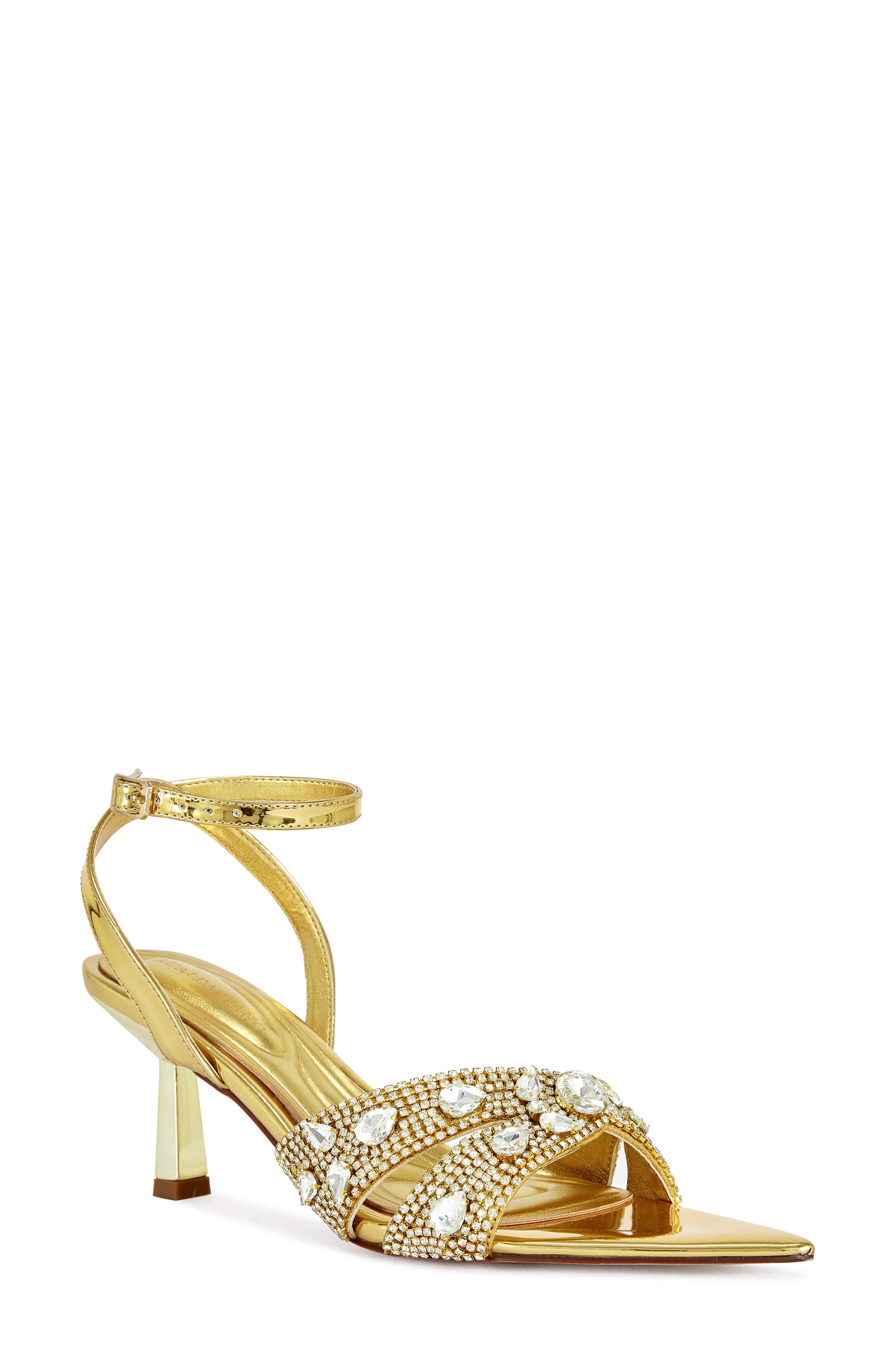 AZALEA WANG Ziva Ankle Strap Sandal