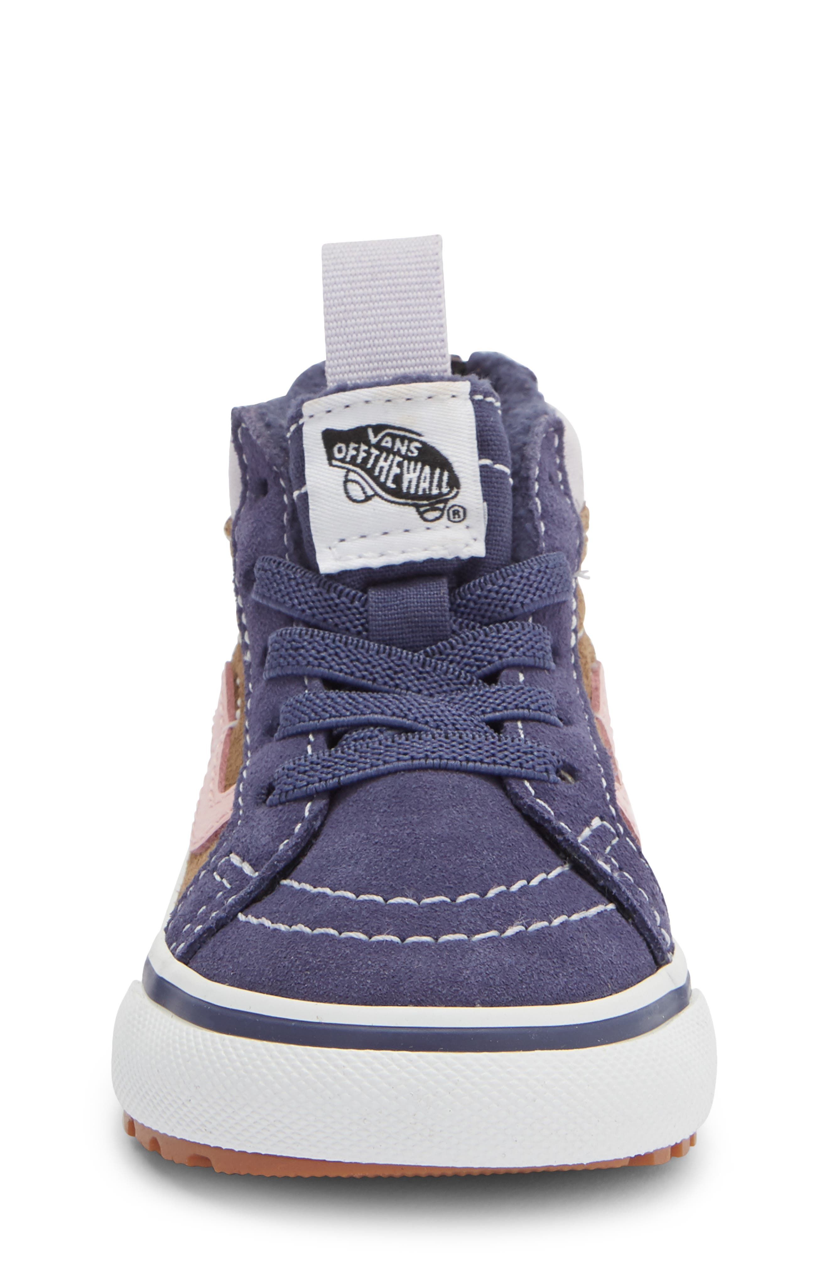 Kids' Sk8-Hi Zip Insulated High Top Sneaker, Alternate, color, GOTHIC GRAPE