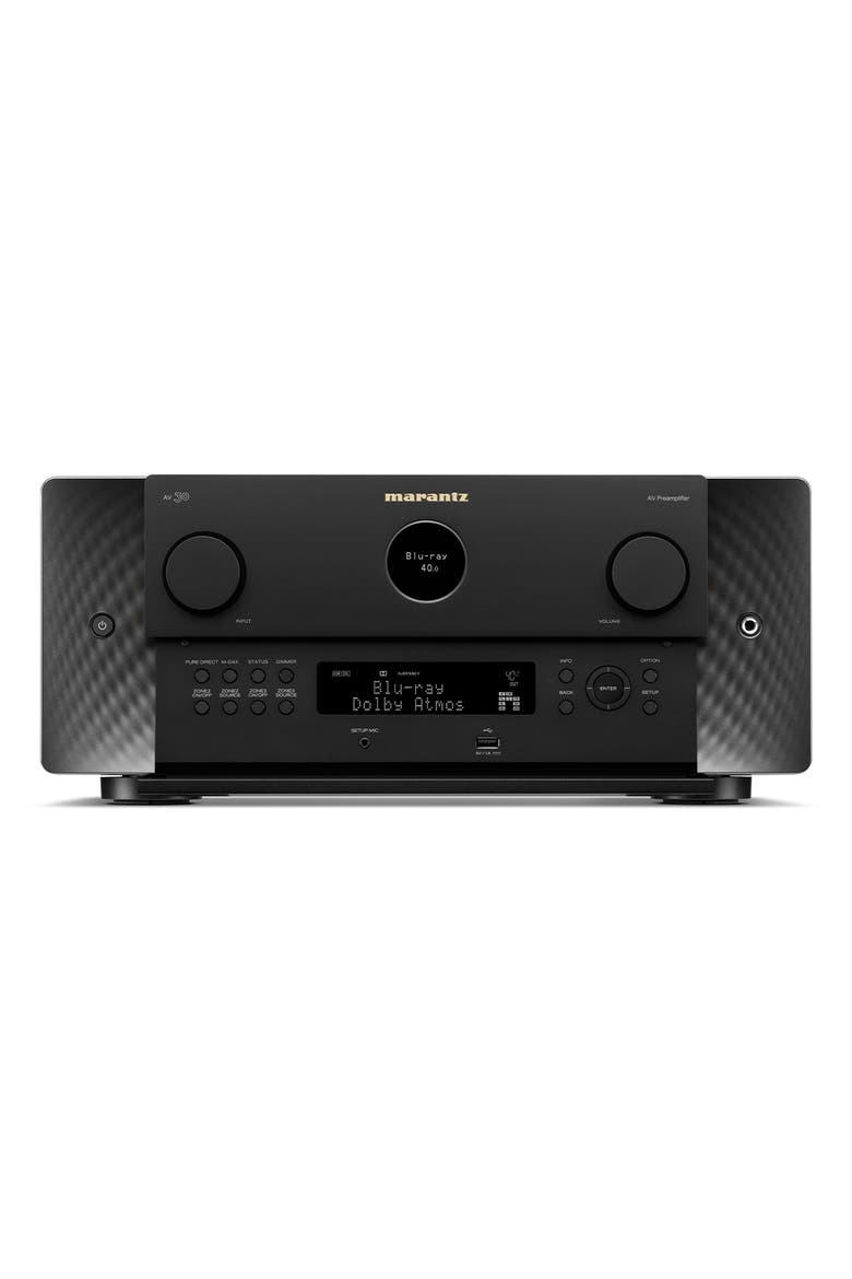 AV 30 11.4 Channel Balanced AV Preamplifier, Alternate, color, Black