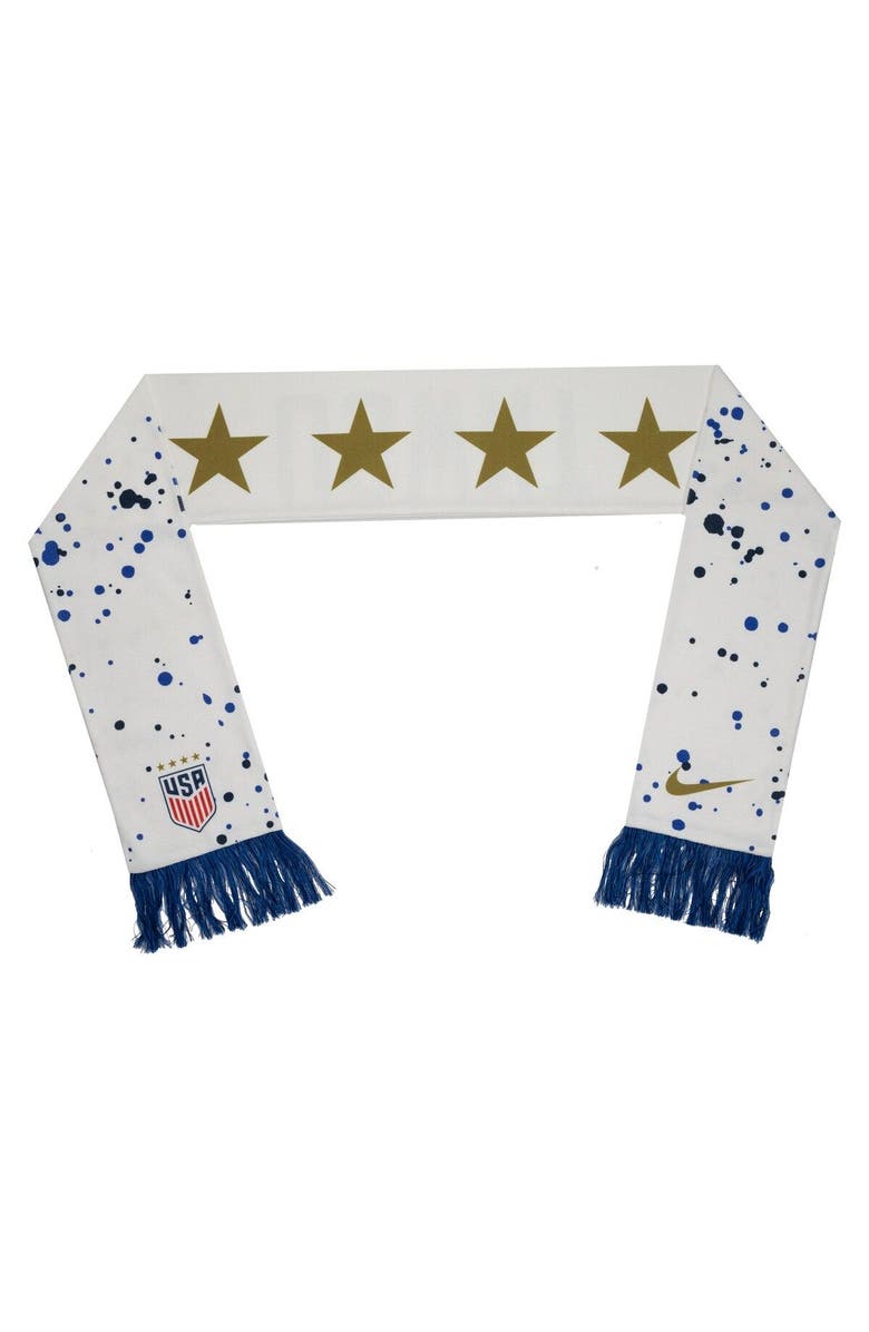 Nike USWNT Local Verbiage Scarf, Alternate, color, White