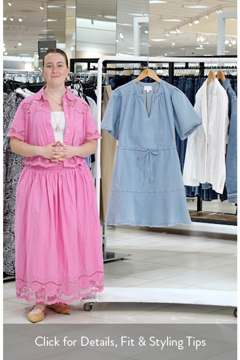 Gabriella Denim Nimmy Fringe Dress video