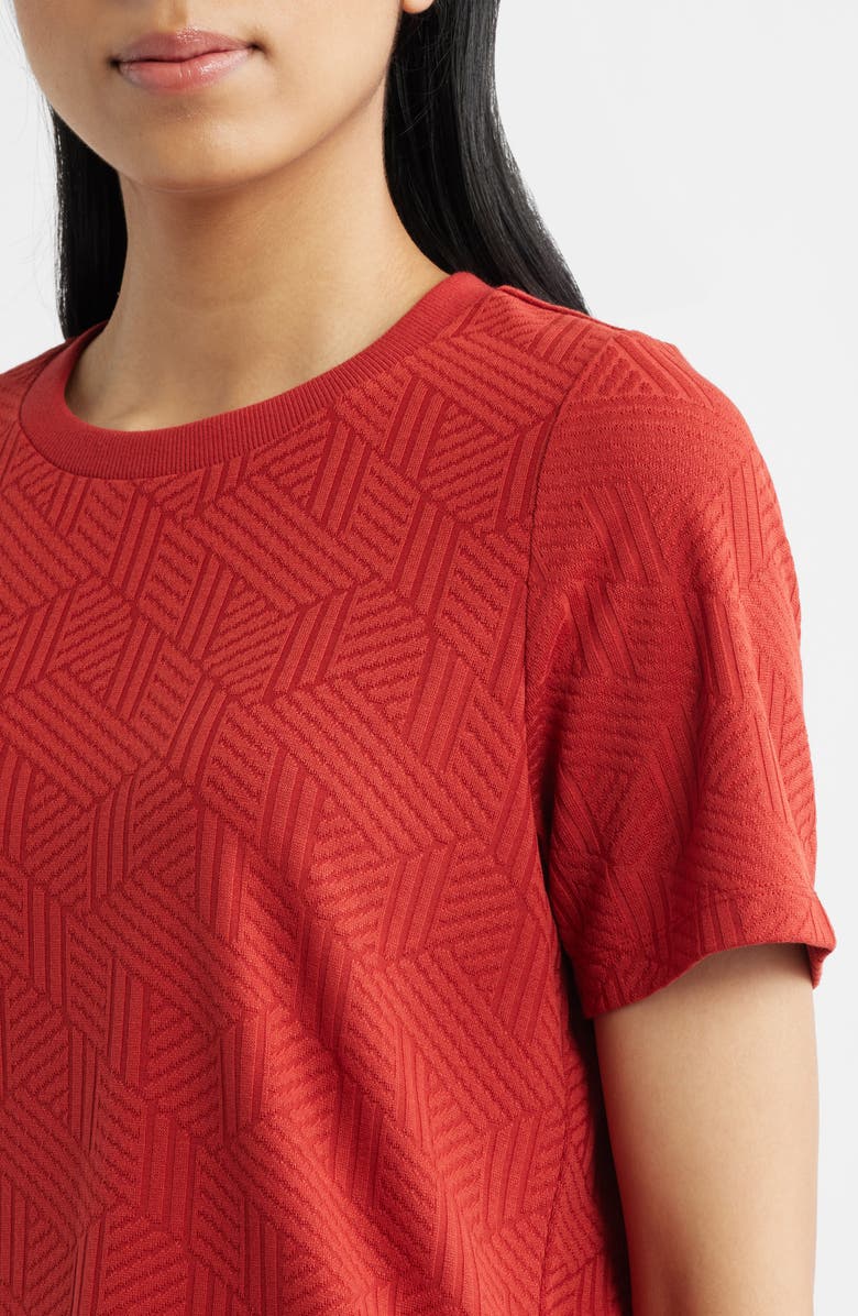 CITY BLUES Jacquard T-Shirt, Alternate, color, 