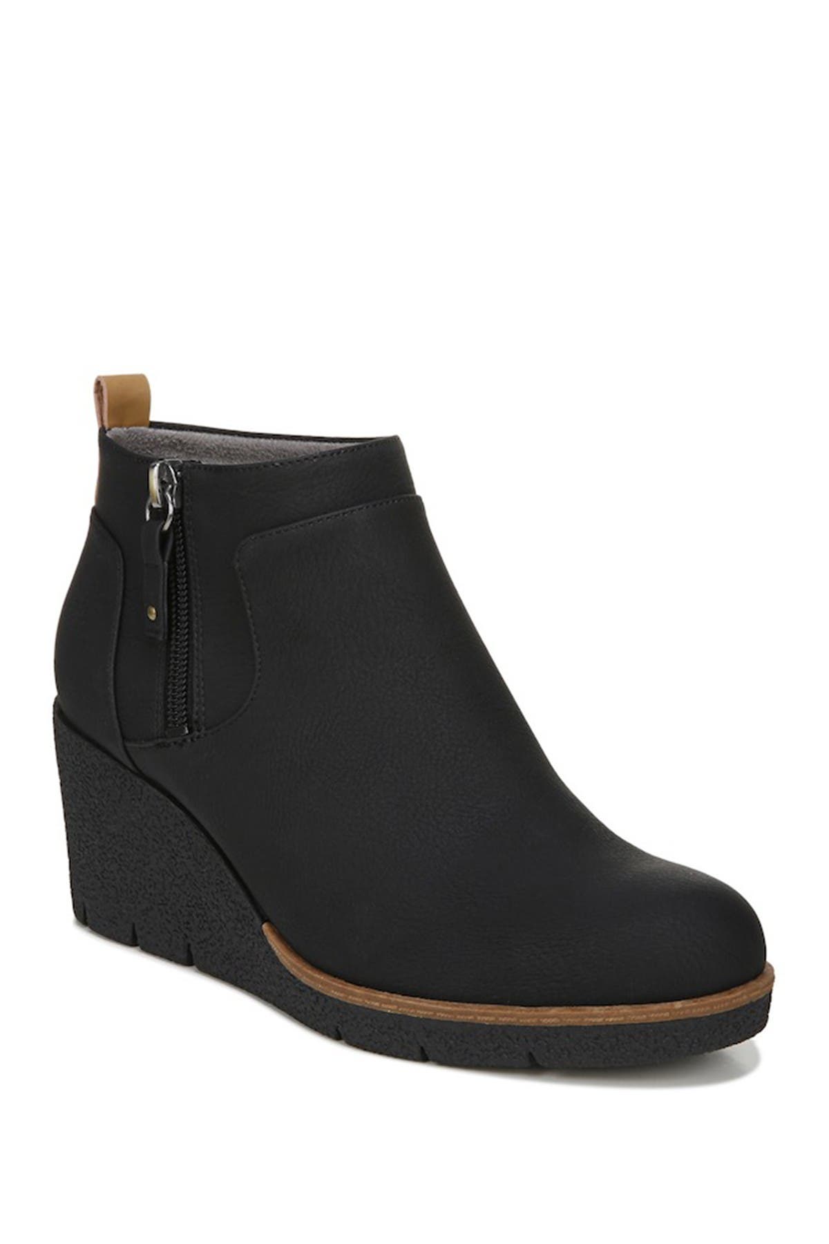 Dr. Scholl's Bianca Wedge Bootie, Main, color, Black