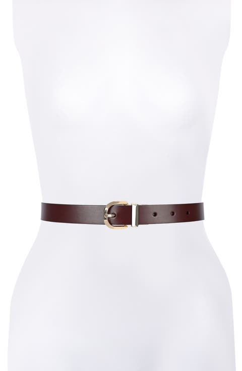 reversible leather belt