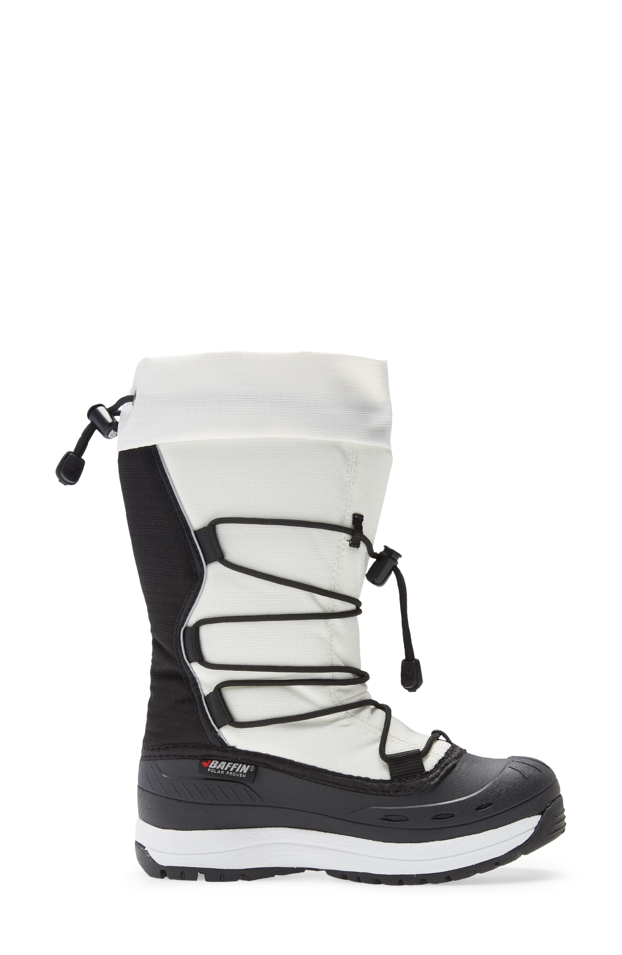 Snogoose Waterproof Winter Boot, Alternate, color, WHITE