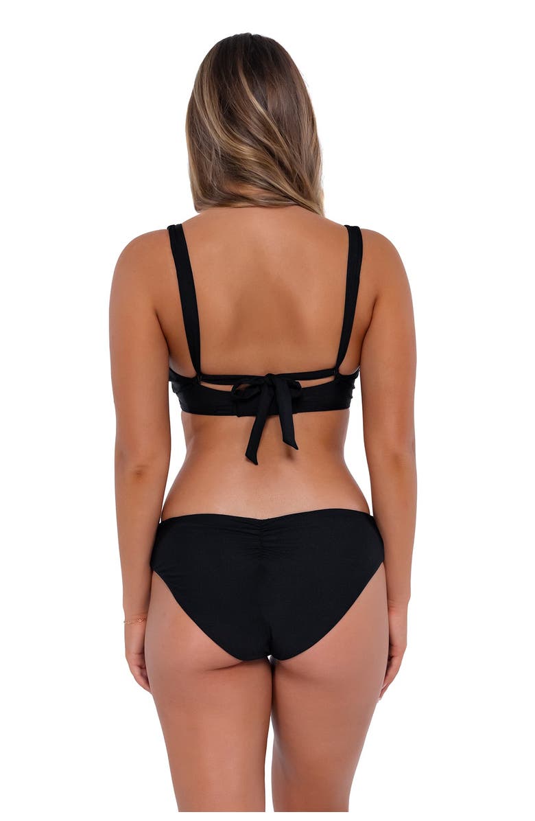 Sunsets Vienna V-Wire Bikini Swimsuit Top - D Cup, Alternate, color, Black