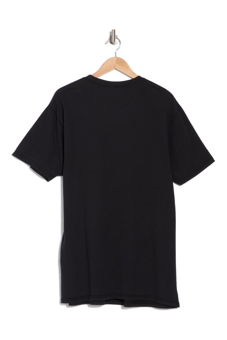 Cali Bear Cotton Graphic T-Shirt, Alternate, color, BLACK CREAM BEAR