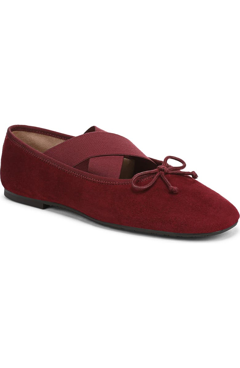Sam Edelman Arya Ballet Flat, Main, color, French Merlot