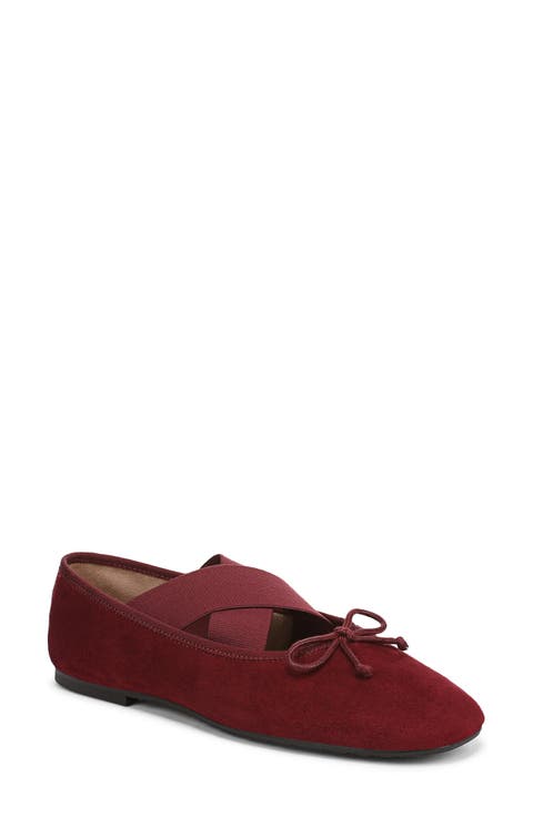 Gommettine Buckle Pointed Toe Flat