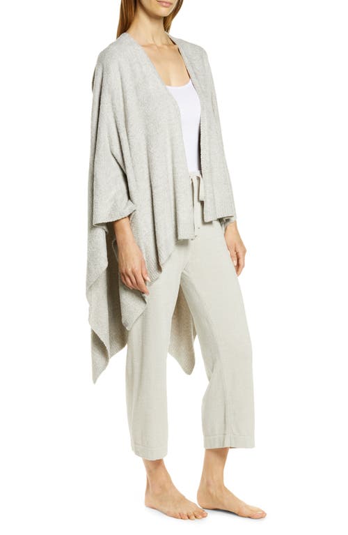 Barefoot Dreams Open Front Wrap In Gray