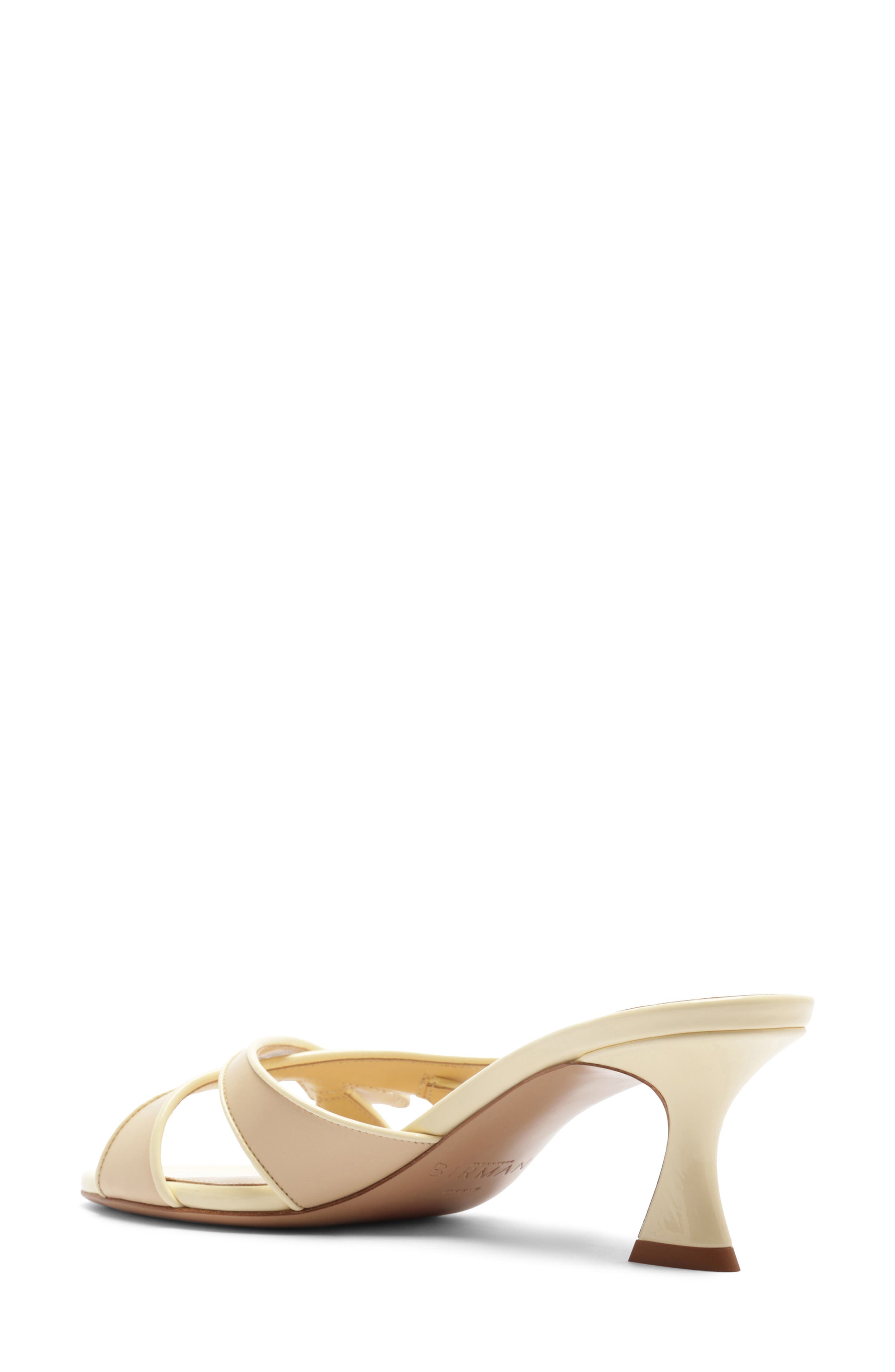 Alexandre Birman Tita Crisscross Slide Sandal, Alternate, color, Creamy