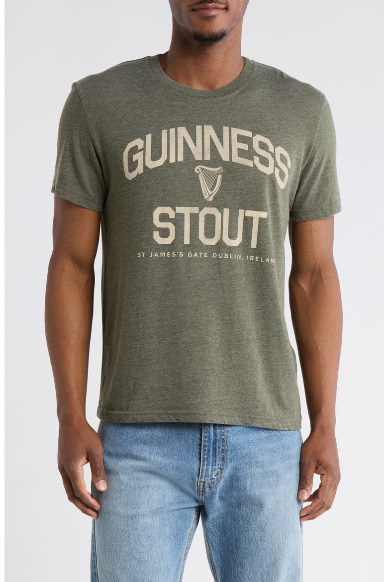 Guinness Graphic T-Shirt, Main, color, KOMBU GREEN