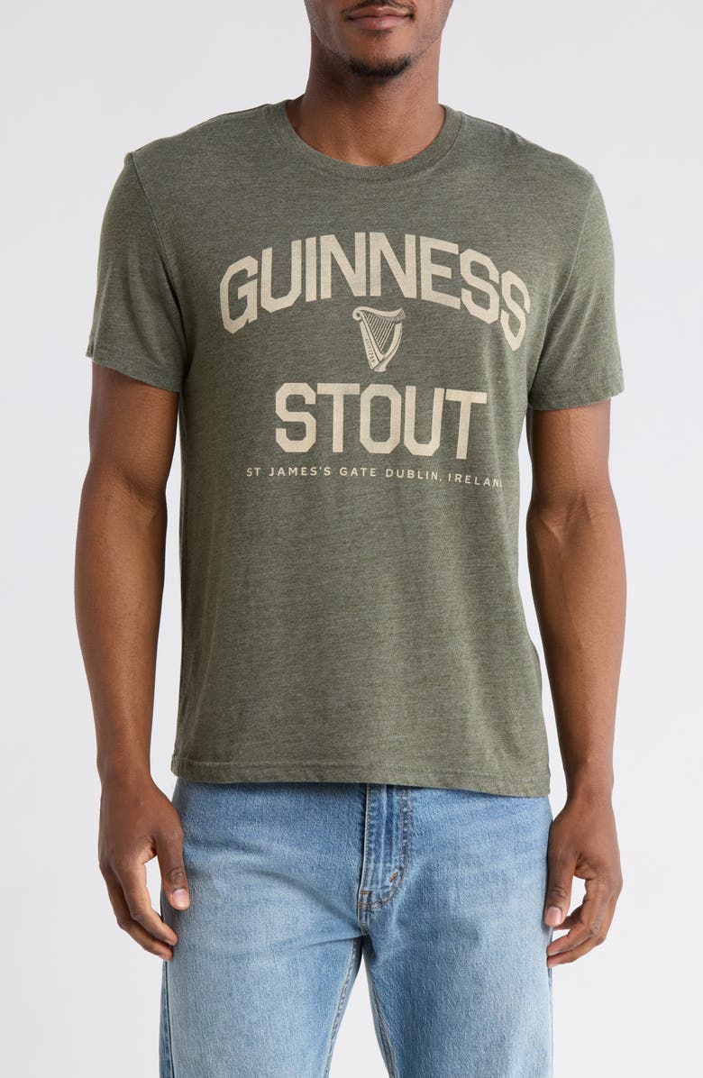 Lucky Brand Guinness Graphic T-Shirt, Main, color, Kombu Green