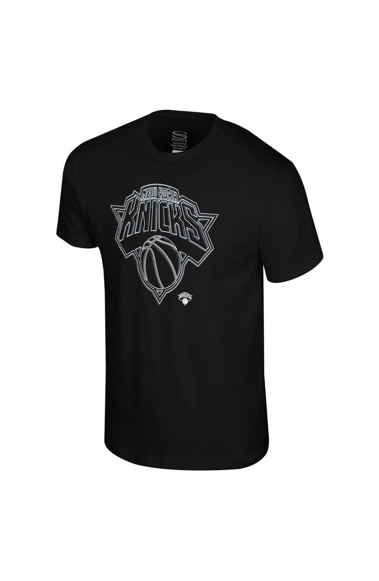 Stadium Essentials Men
s Stadium Essentials Black New York Knicks Mono Element T-Shirt, Alternate, color, Black