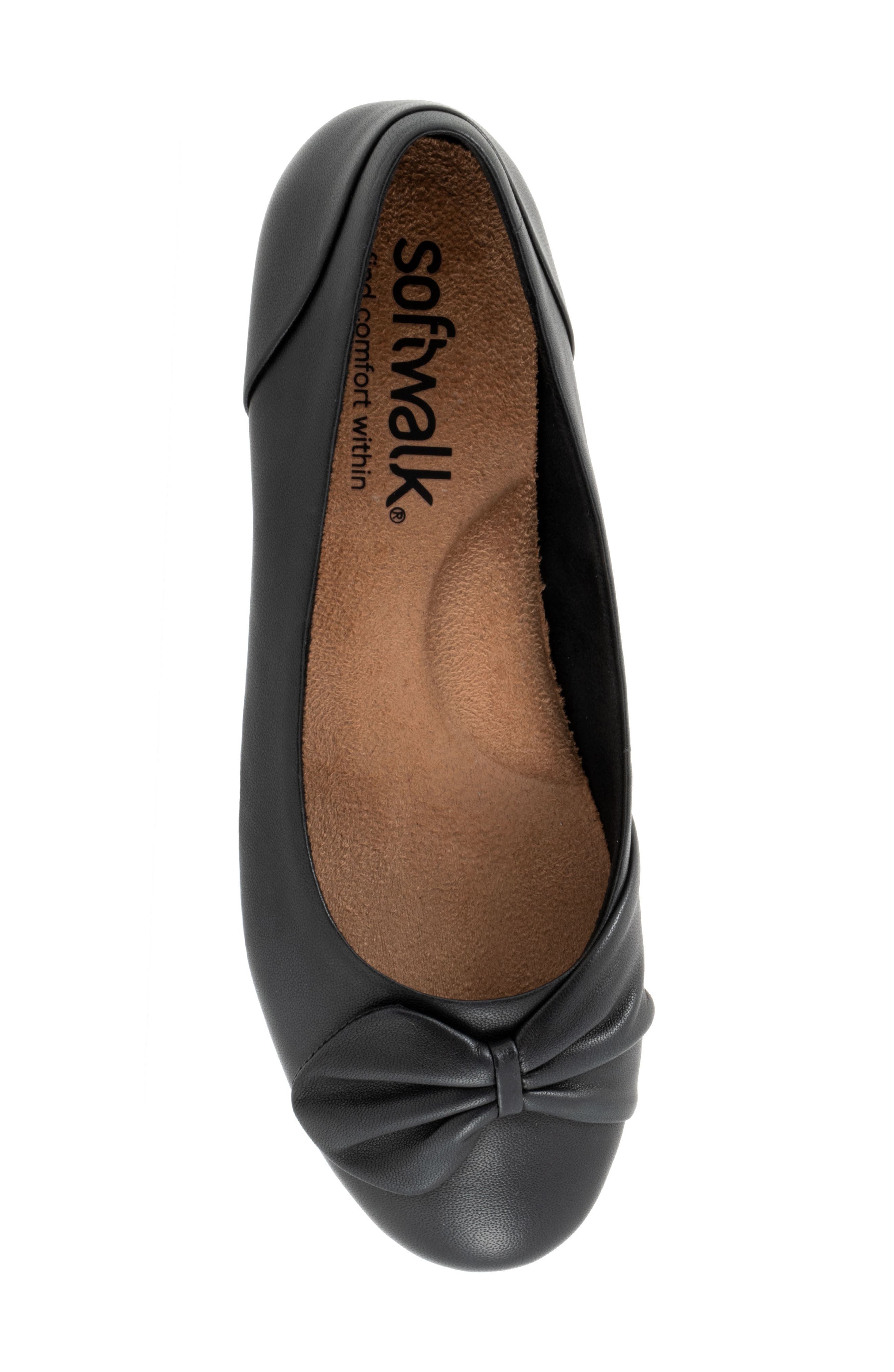 SoftWalk<sup>®</sup> Sofia Bow Ballet Flat, Alternate, color, 