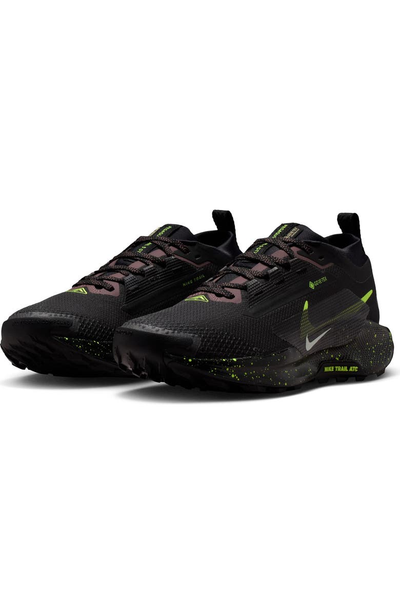 Nike Pegasus Trail 5 Gore-Tex<sup>®</sup> Waterproof Running Shoe, Main, color, 009 Black/Vltice