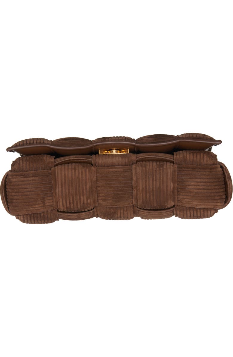 Bottega Veneta Cassette Suede Corduroy Crossbody Bag, Alternate, color,