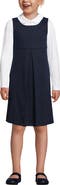 Lands' End Girls Ponte Pleat Jumper