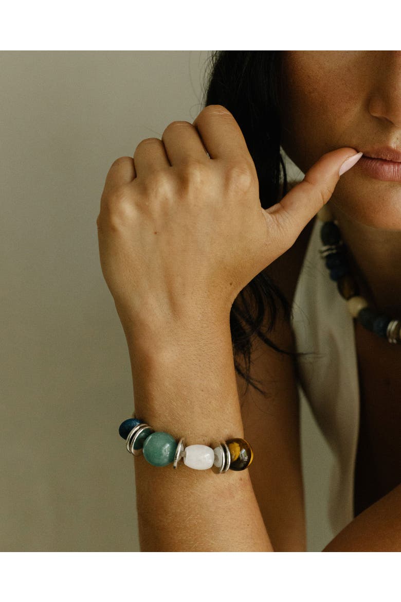 Moss Bracelet Hairties, Alternate, color, Moss