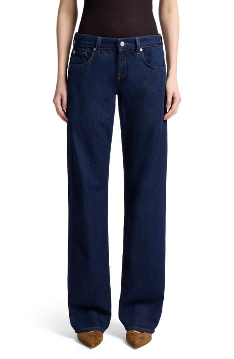 Low Rise Relaxed Straight Leg Jeans (Franklin)