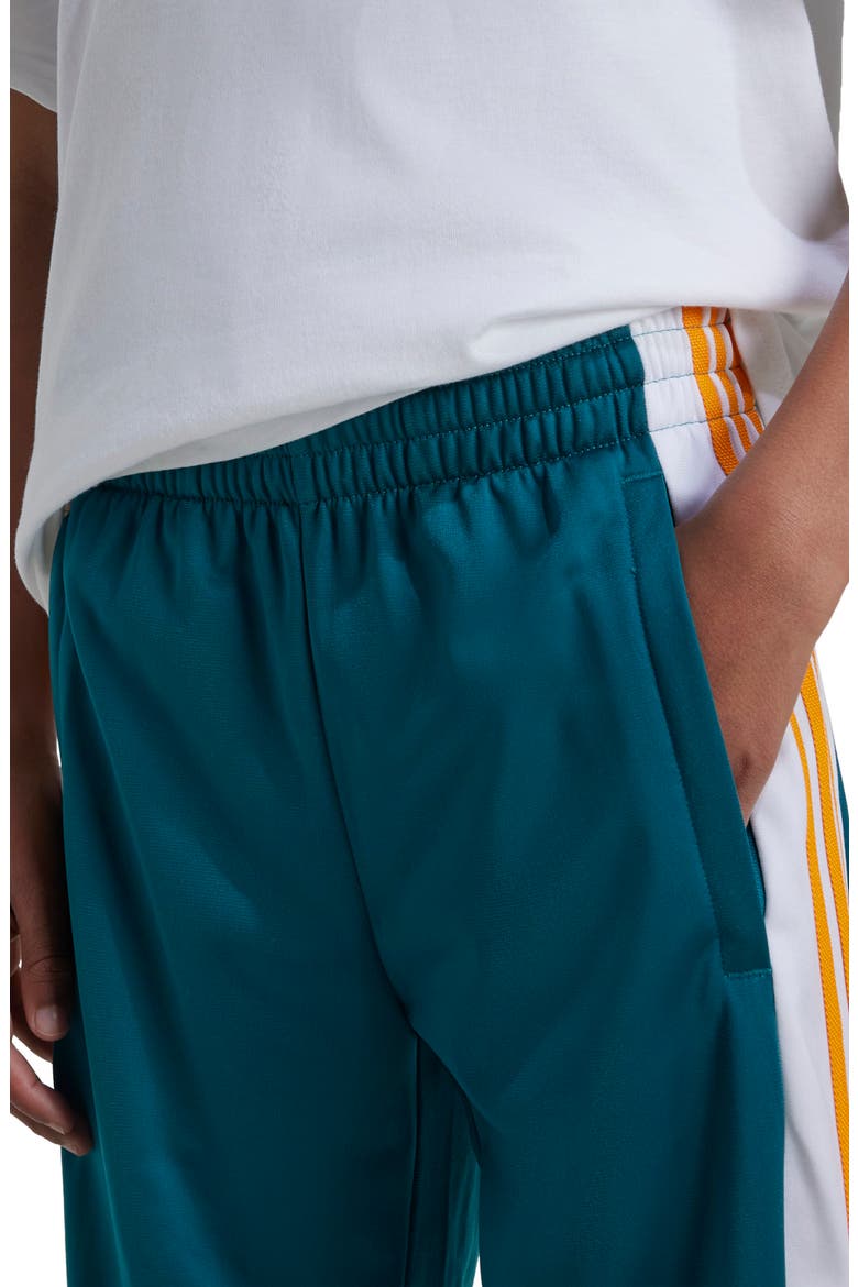Kids' Adibreak Recycled Polyester Track Pants, Alternate, color, LEGACY TEAL