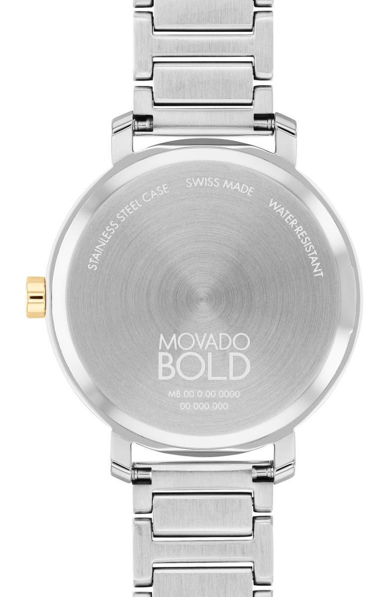 Movado Bold Evolution 2.0 Bracelet Watch, 34mm, Alternate, color, 