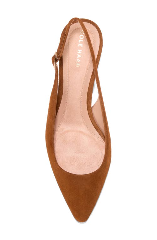 Cole Haan The Go-to Jocelyn Slingback Pump In Brown