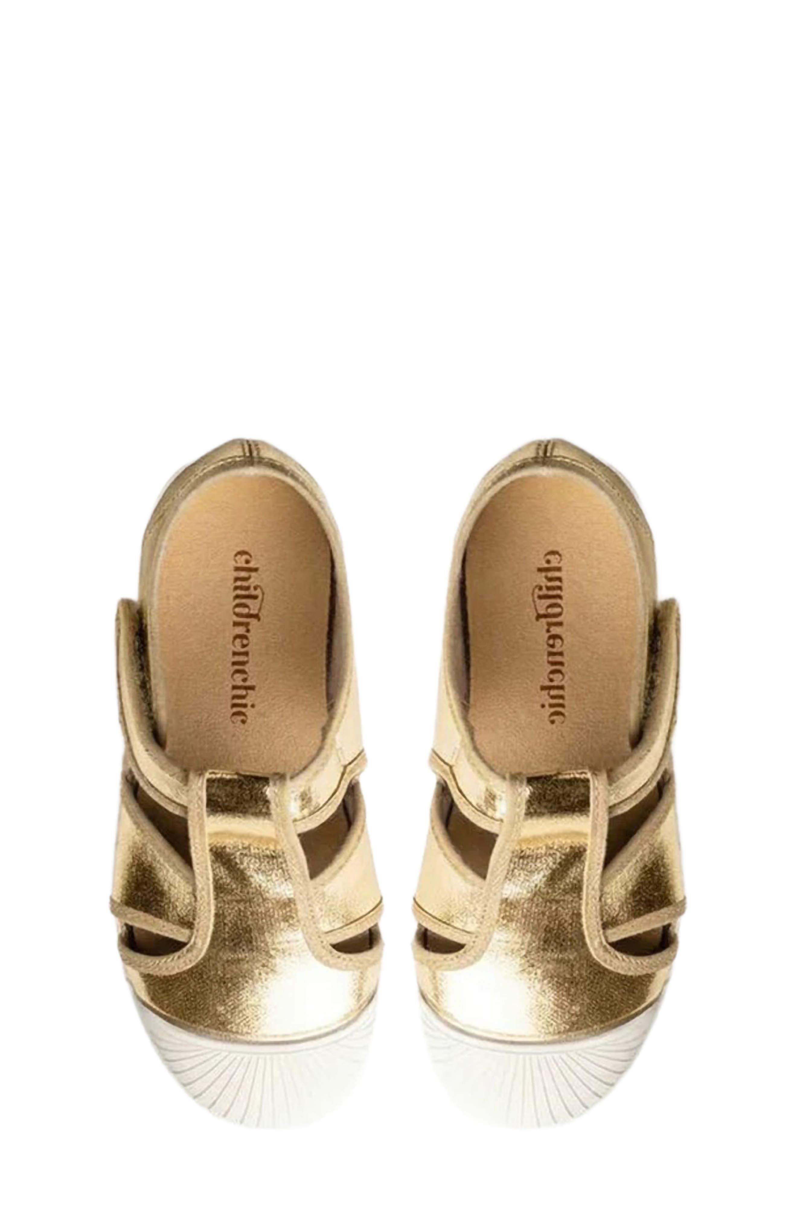 Kids' Riley Flat, Alternate, color, GOLD
