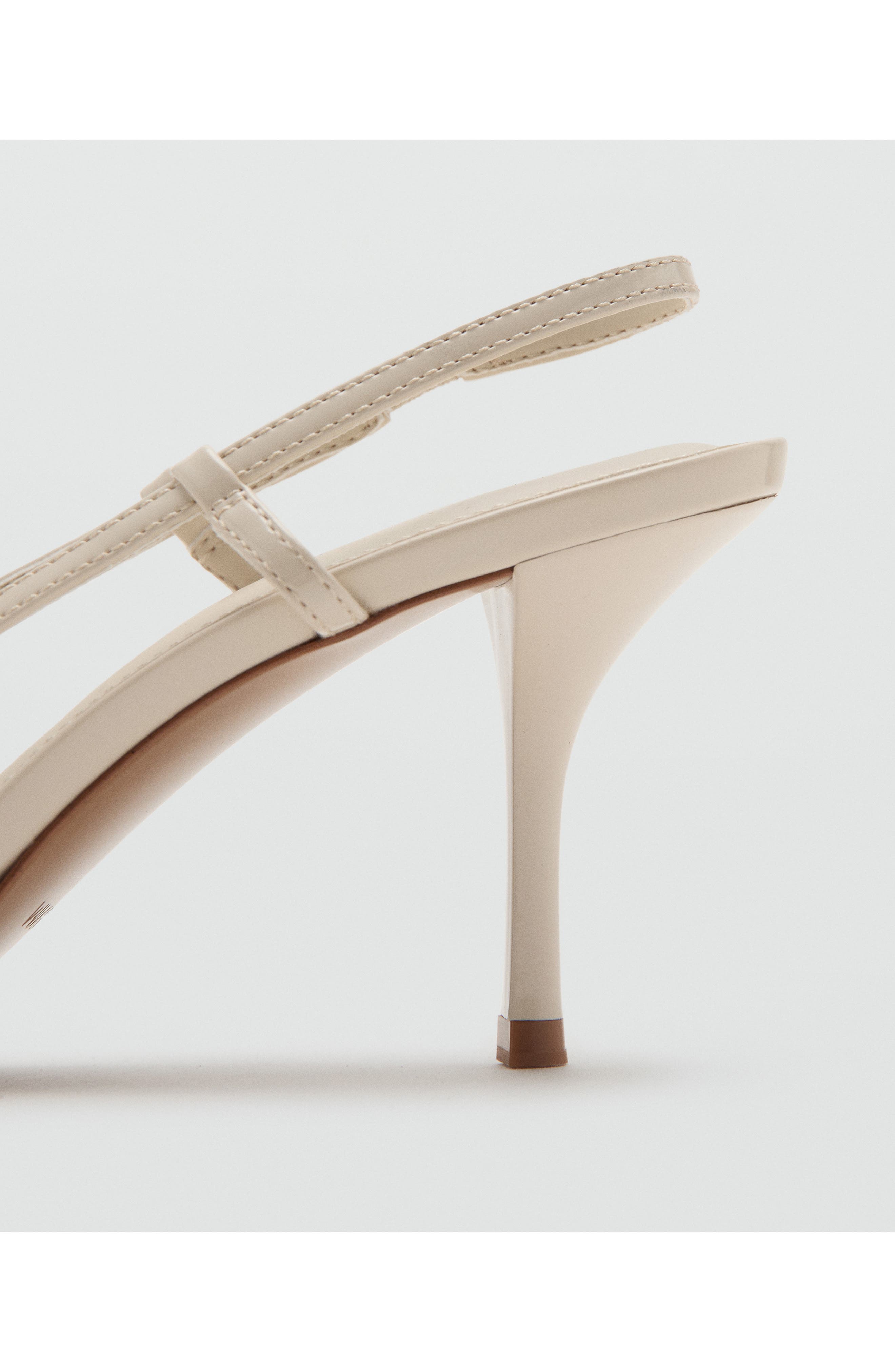 MANGO Pointed Toe Ankle Strap Pump, Alternate, color, 