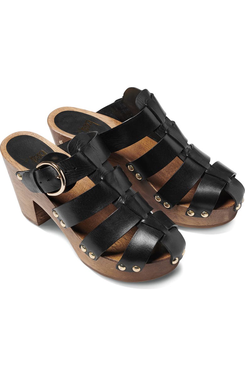 Beek Magpie Platform Clog, Main, color, Blk