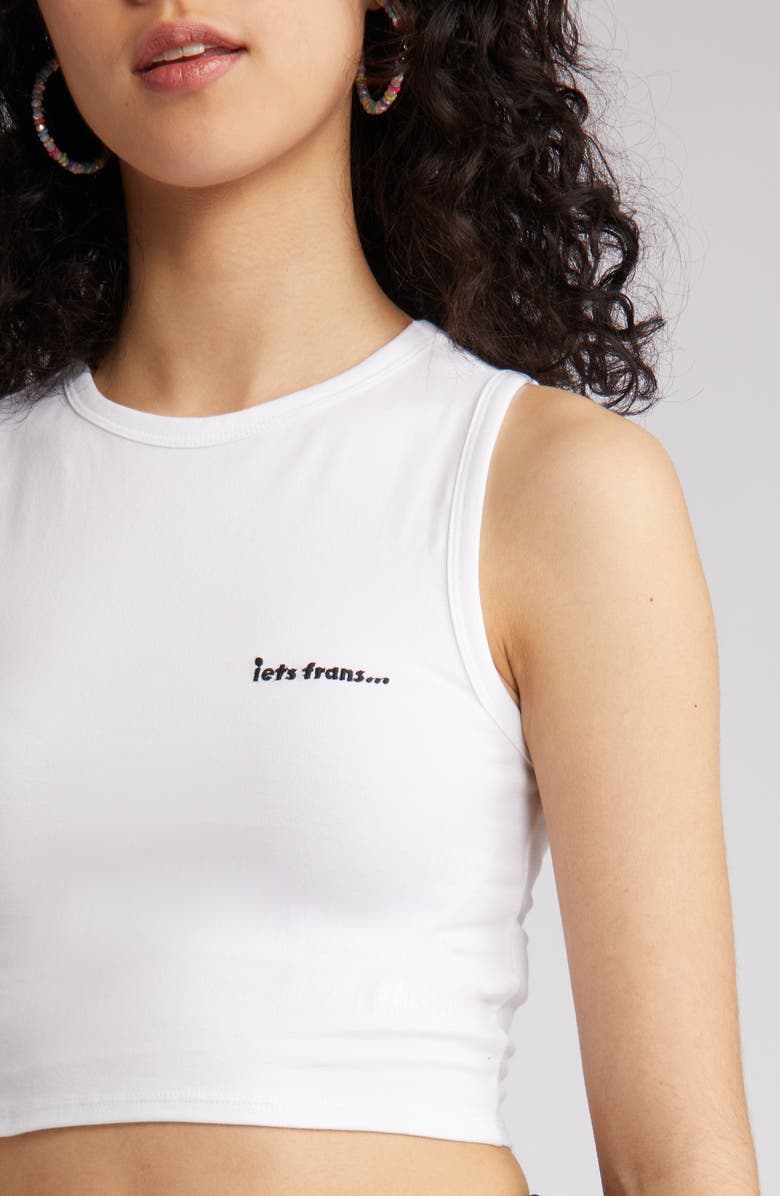 Iets Frans Super Crop Clean Tank, Alternate, color,